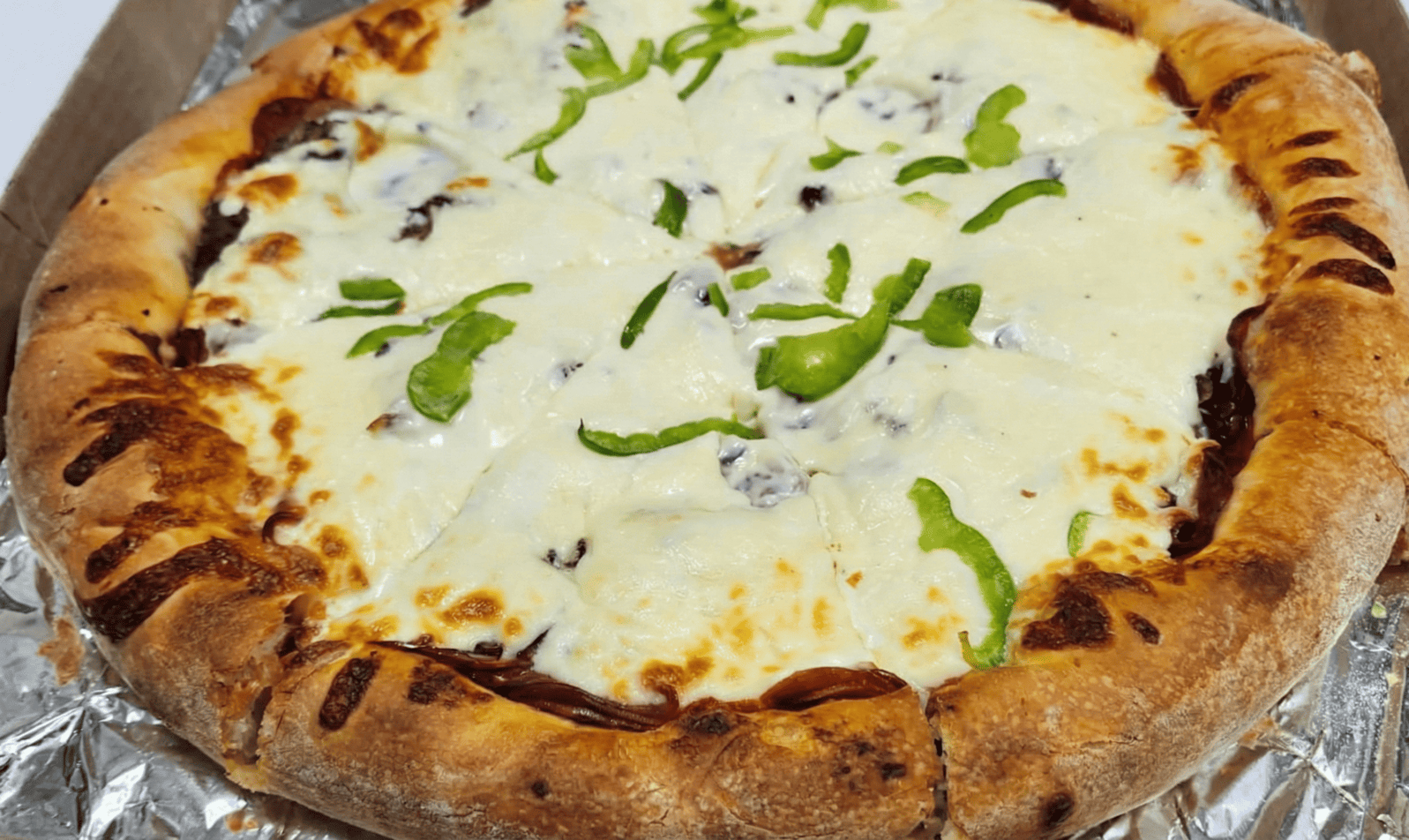 Pizza canadienne au bacon délicieuse